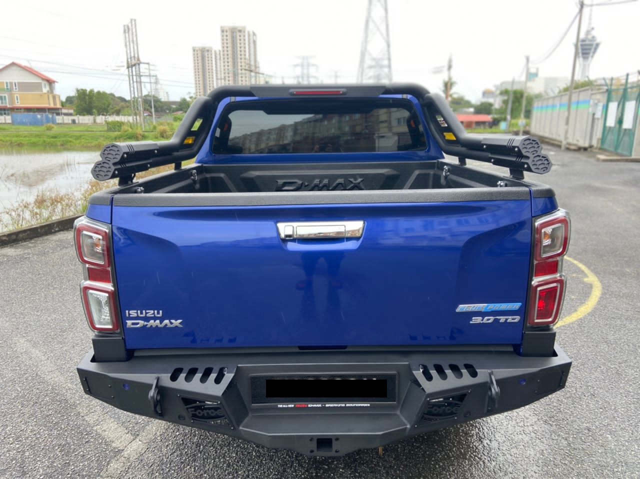 force 4WD- Prototype .6 -NEW 2 (REAR BUMPER) (C) - Karmaster 4WD